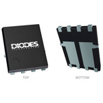 N/P-Channel-Channel MOSFET, 5.4 A, 10 A, 12 V, 20 V, 8-Pin PowerDI5060-8 Diodes Inc DMC1018UPDWQ-13