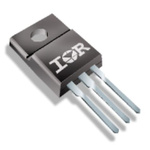 Dual Silicon N-Channel MOSFET, 31 A, 55 V, 3-Pin TO-220 Full-Pak Infineon IRFIZ44NPBF