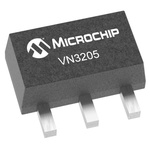 N-Channel MOSFET, 50 V SOT-89 Microchip VN3205N8-G