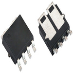 Dual Silicon N-Channel MOSFET, 123 A, 40 V, 4-Pin SO-8L Vishay SQJ740EP-T1_GE3