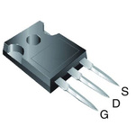 N-Channel MOSFET, 20 A, 500 V, 3-Pin TO-247 Vishay IRFP460PBF