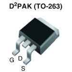 N-Channel MOSFET, 17.4 A, 800 V, 3-Pin D2PAK Vishay SIHB21N80AE-GE3
