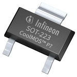 N-Channel MOSFET, 3 A, 700 V, 3-Pin SOT-223 Infineon IPN80R2K0P7ATMA1