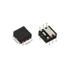 P-Channel MOSFET, 12 A, 30 V PowerPAK SC-70 Vishay SIA4263DJ-T1-GE3