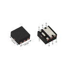N-Channel MOSFET, 30 A, 6 V PowerPAK SC-75 Vishay SIB4316EDK-T1-GE3
