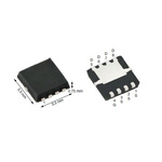 N-Channel MOSFET, 104 A, 30 V, 8-Pin PowerPAK 1212-8PT Vishay SISA10BDN-T1-GE3