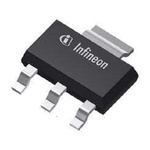 P-Channel MOSFET, 190 mA, 60 V, 3-Pin SOT-223 Infineon ISP25DP06LMSATMA1