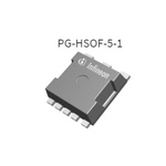 N-Channel MOSFET, 250 A, 40 V PG-HSOF-5 Infineon IAUA250N04S6N008AUMA1