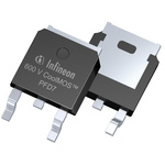 MOSFET, 24 A, 650 V PG-TO252-3 Infineon IPD60R360PFD7SAUMA1