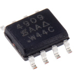 Dual P-Channel MOSFET, 6.5 A, 40 V, 8-Pin SOIC Vishay SI4909DY-T1-GE3