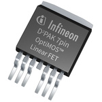N-Channel MOSFET, 180 A, 100 V, 7-Pin D2PAK-7 Infineon IPB017N10N5LFATMA1