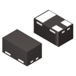 Plastic P-Channel MOSFET, 192 mA, 65 V, 3-Pin X1-DFN1006 Diodes Inc DMP68D0LFB-7B