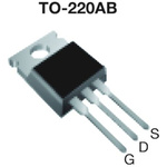 N-Channel MOSFET, 13 A, 800 V, 3-Pin TO-220AB Vishay SIHP15N80AEF-GE3