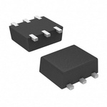 N-Channel MOSFET, 305 mA, 60 V SOT-563F Vishay SI1026X-T1-GE3