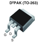 N-Channel MOSFET, 19 A, 600 V, 3-Pin D2PAK Vishay SIHB22N60EF-GE3
