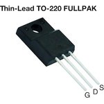 N-Channel MOSFET, 29 A, 600 V, 3-Pin TO-220 FP Vishay SIHA105N60EF-GE3