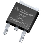 N-Channel MOSFET, 4 A, 700 V, 3-Pin DPAK Infineon IPD70R1K4P7SAUMA1