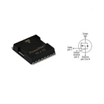N-Channel MOSFET, 34 A, 650 V, 8-Pin PowerPAK 10 x 12 Vishay SIHK065N60E-T1-GE3
