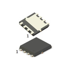 N-Channel MOSFET Transistor, 60 A, 20 V, 8-Pin SuperSO8 5 x 6 Infineon IAUC60N04S6N044ATMA1