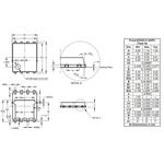 P-Channel MOSFET, 100 A, 30 V PowerDI5060-8 Diodes Inc DMPH33M8SPSWQ-13