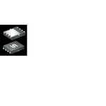Silicon MOSFET, 104 A, 60 V, 8-Pin PDFN56 Taiwan Semi TSM045NB06CR