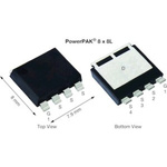 N-Channel MOSFET, 375 A, 40 V, 4-Pin PowerPAK 8 x 8L Vishay SQJQ148E-T1_GE3