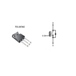 N-Channel MOSFET, 20 A, 850 V TO-247AC Vishay SIHG24N80AEF-GE3