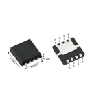 N-Channel MOSFET, 72 A, 30 V, 8-Pin PowerPAK 1212-8PT Vishay SISA14BDN-T1-GE3