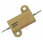 Ohmite 825 Series Anodized Aluminium, Metal Axial, Solder Wire Wound Panel Mount Resistor, 150Ω ±1% 25W