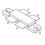 N-Channel MOSFET, 90 V, 5-Pin LBB STMicroelectronics RF3L05250CB4