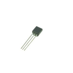 P-Channel MOSFET, 250 mA, 60 V, 3-Pin TO-92 Microchip VP0106N3-G