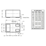 P-Channel MOSFET, 990 mA, 20 V X1-DFN1006-3 Diodes Inc DMP2900UFB-7B
