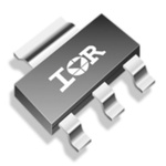 Dual Silicon N-Channel MOSFET, 5.1 A, 55 V, 4-Pin SOT-223 Infineon IRFL024ZTRPBF