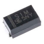Taiwan Semi 1000V 1A, Rectifier Diode, 2-Pin DO-214AC S1M M2G
