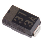 ROHM 400V 1.5A, Silicon Junction Diode, 2-Pin SOD-106 RF201L4STE25