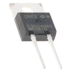 Wolfspeed 600V 4A, SiC Schottky Diode, 2-Pin TO-220 C3D04060A