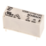 TE Connectivity, 5V dc Coil Non-Latching Relay SPST, 8A Switching Current PCB Mount,  Single Pole