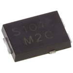 Vishay 40V 10A, Dual Schottky Diode, 3-Pin TO-277A SS10P4C-M3/86A