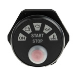 BARTH, Diesel Engine Controller, 7 → 16 V dc, 5 mA, Panel Mount