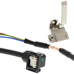 Omron Cable for Use with 230 V Servo Motors, 3m Length, 100 → 750 W