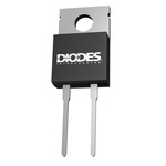 Diodes Inc 600V Fast Recovery Epitaxial Diode Rectifier & Schottky Diode, 2-Pin TO220AC DTH3006D