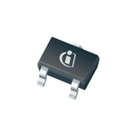 Infineon 4V 130mA, Dual Schottky Diode, 3-Pin SOT323-3 BAT1704WH6327XTSA1