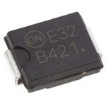 onsemi 200V 4A, Schottky Diode, 2-Pin DO-214AB MBRS4201T3G