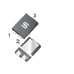 Taiwan Semi 60V 10A, Diode, 3-Pin SMPC4.6U TSUP10M60SH