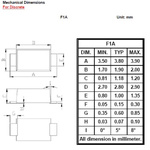 Diodes Inc 600V Rectifier & Schottky Diode, JEDEC DO-219AA FUS1JE-7