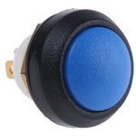 ITW 48 Single Pole Single Throw (SPST) Latching Clear LED Miniature Push Button Switch, IP67, 13.6 (Dia.)mm, Panel