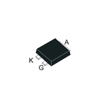 STMicroelectronics X0115MUF, Thyristor 600V, 1A 0.15mA