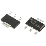 WeEn Semiconductors Co., Ltd Surface Mount, 4-pin, TRIAC, 600V, Gate Trigger 1.3V 600V
