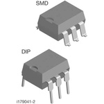 Vishay Through Hole, 6-pin, TRIAC, 6V, Gate Trigger 22V 600V