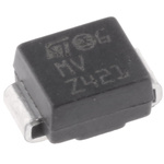 STMicroelectronics SM6T36CA, Bi-Directional TVS Diode, 600W, 2-Pin DO-214AA